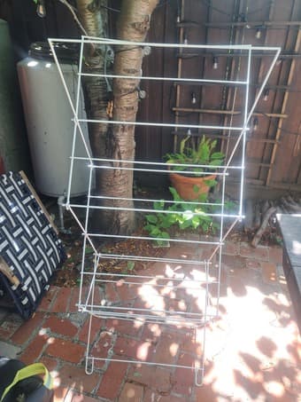 Clothing drying rack 1