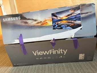 Samsung 32" Class ViewFinity UR90 4K UHD Curved Monitor - bought 5/24 4