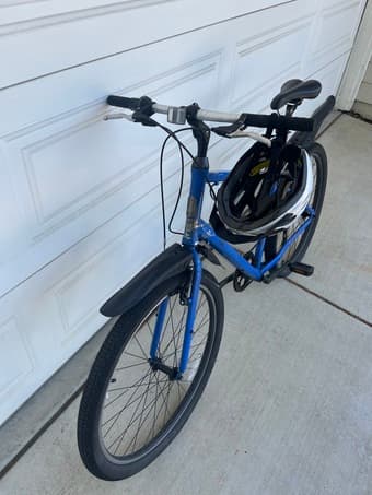 Fuji Bike Large + helmet 3