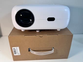 AOREUN WiFi & Bluetooth 5G Projector 4K Indoor/Outdoor Projector 1