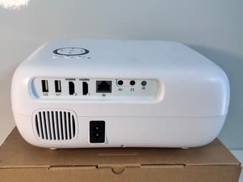 AOREUN WiFi & Bluetooth 5G Projector 4K Indoor/Outdoor Projector 3