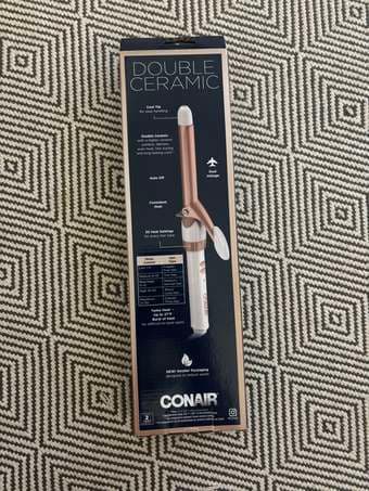 hair curler (conair double ceramic, new) 2