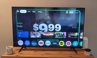 TV Stand IKEA and Hisense TV 55'' 1