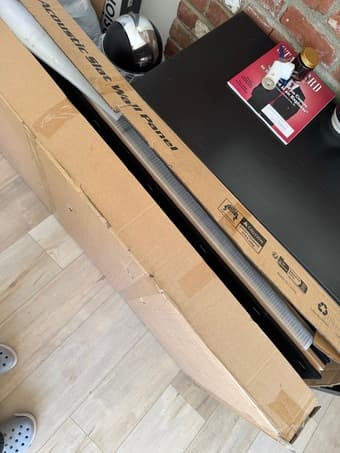 Art3d 2 Wood Slat Acoustic Panels for Wall and Ceiling - 3D Fluted So 1