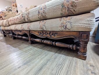 Custom handmade couch 1