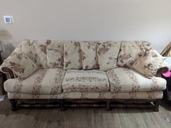 Custom handmade couch 2