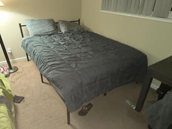 Giving Queen Bed Mattress + Frame 1