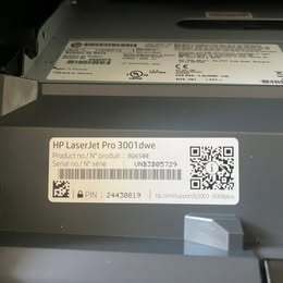 HP LaserJet Pro 3001dw Wireless Black & White Duplex Printer 4