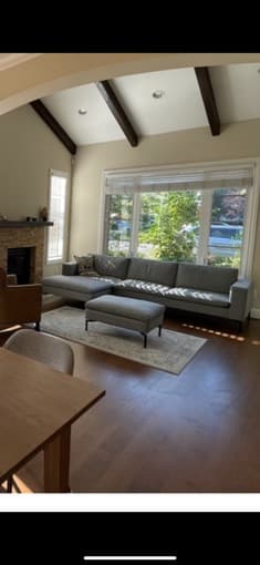 Modern Grey Sectional + Ottoman – Seats 4–5 1