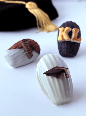 Grad week madeleines and cookies sales - with personalization! 1