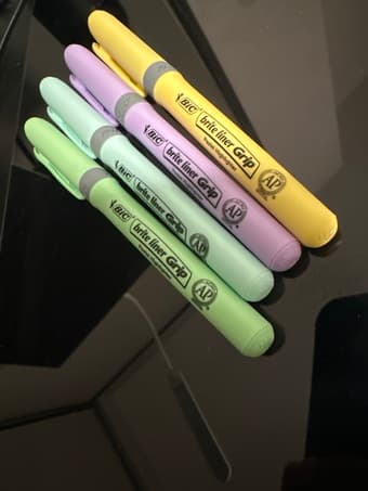 Pastel BIC Highlighters - Chisel Tip 1