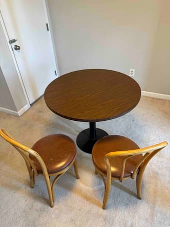 Dinner table with 4 chairs 1