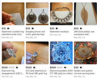 Jewellery (gold/diamond/fashion) and dress collection 2