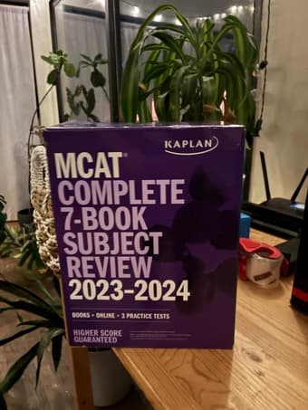 Kaplan MCAT books for sale 2