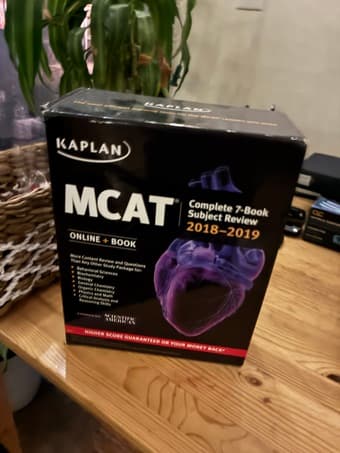 Kaplan MCAT books for sale 3