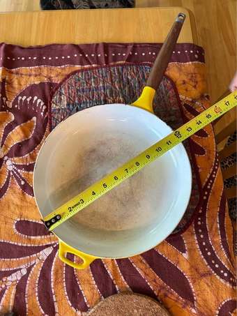 12” enamel frying pan copco brand 1