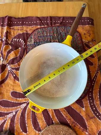 12” enamel frying pan copco brand 2