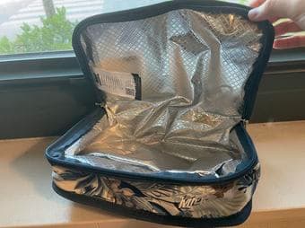 USED ONLY ONCE! Portable Thermal Insulated Cooler Bag Mini Lunch Bag 2