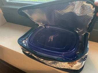 USED ONLY ONCE! Portable Thermal Insulated Cooler Bag Mini Lunch Bag 3