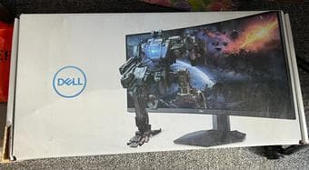 Dell 34" Curved Gaming Monitor 1
