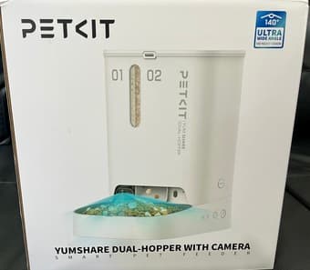 PETKIT - Brand New Pet Feeder with Dual Hopper and Camera 1