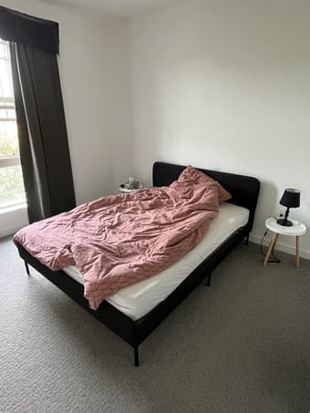 Queen Bed Frame + Foam Mattress – Excellent Condition 1