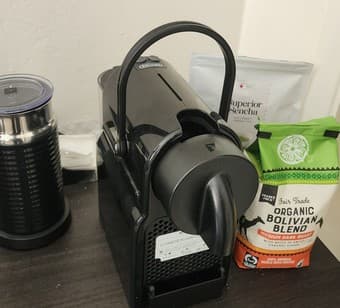 Nespresso Inissia Espresso Machine by De'Longhi with Milk Frother 1