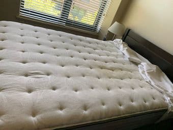 Queen Size Mattress — Soft but Supportive, w/ Clean Cover Included 1