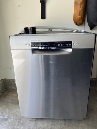 Bosch 800 series dishwasher, stainless steel 1
