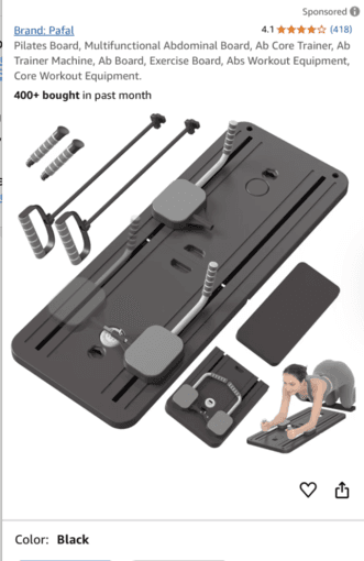 Pilates Board with all equipment 2