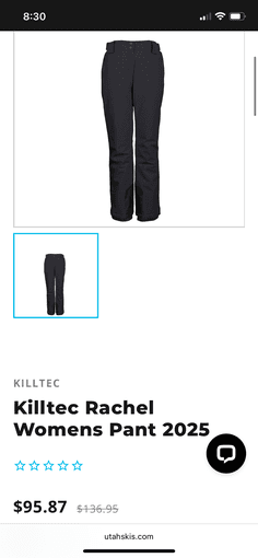 Women's Snow Pant (M) 2