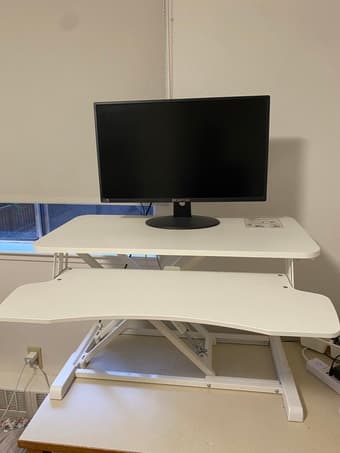 Standing desk converter 1