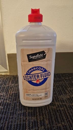 Charcoal lighter fluid(New, orig.13USD) 2