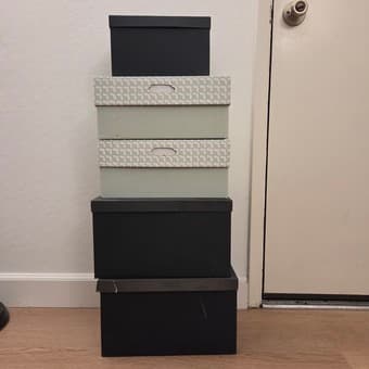 Organizer boxes of various kinds 2