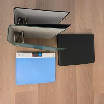 Binders and folders 1