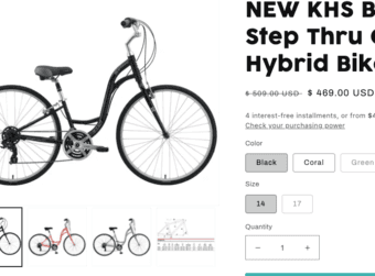 Brentwood Comfort Bike for girls w/ Basket ($500+ originally) 3