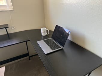 Wooden L-Shaped Desk 2