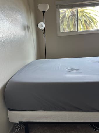 12” Full-Sized Foam Mattress with Metal Frame and Mattress Box 2