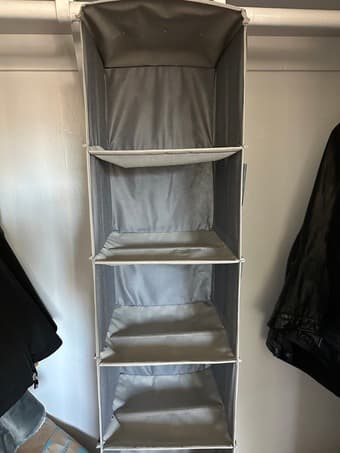 Mesh Closet Organizer (6-level, 2 side pockets) 1