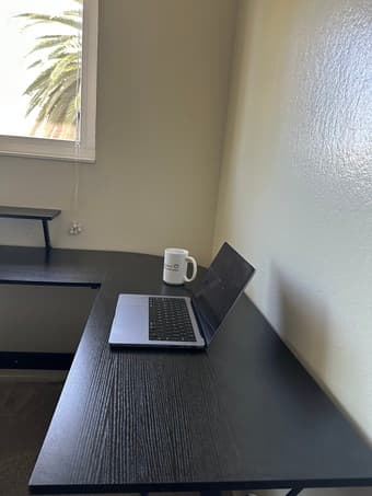 Wooden L-Shaped Desk 2