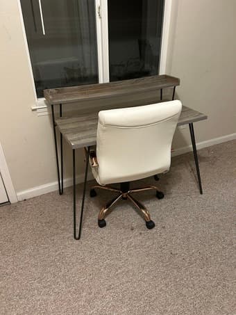 free desks and sofa - if you disassemble and move by end of monday 3