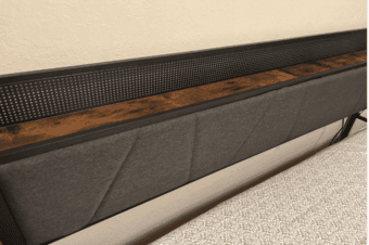 King sized bed frame in mint condition 3