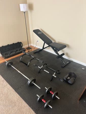 Full Apartment Gym Setup 1