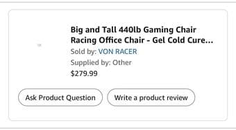 Game/Office chair,Big and Tall 440lb Gaming Chair,Racing Office Chair 3