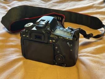 Canon 80D with 2 prime lenses 2