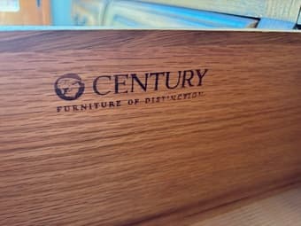 Beautiful wooden bureau 2