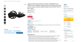 Logitech G923 + Racing Stand 3