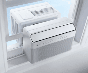 Window AC Unit w/ Remote & Smart Control - Only used for 1 month 3