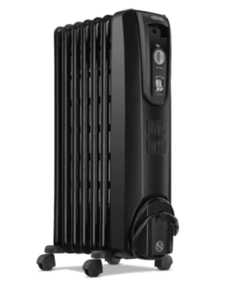 Oil Filled Radiator Space Heater - Quiet, Portable, Used Only 1 month 1