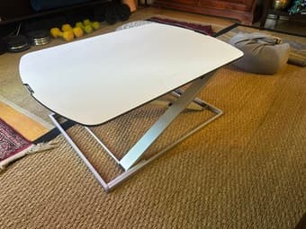 Adjustable Standing Desk Riser - Sleek & Sturdy - $60 2